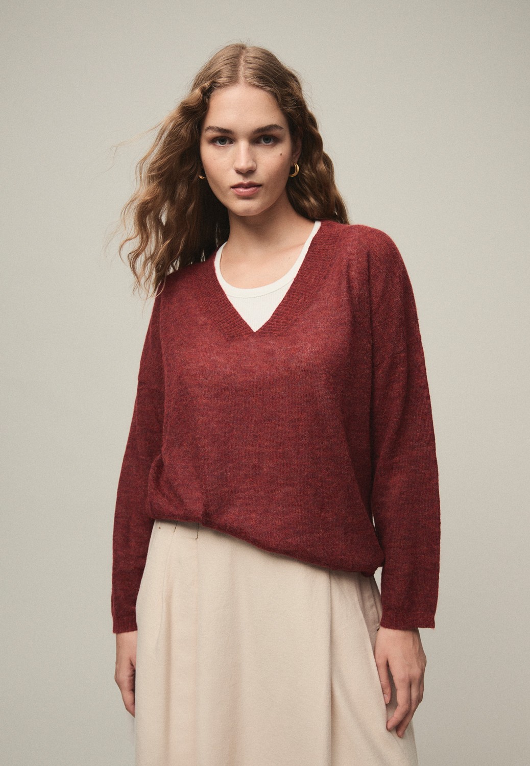 Jersey ETNA granate Mi and Co.