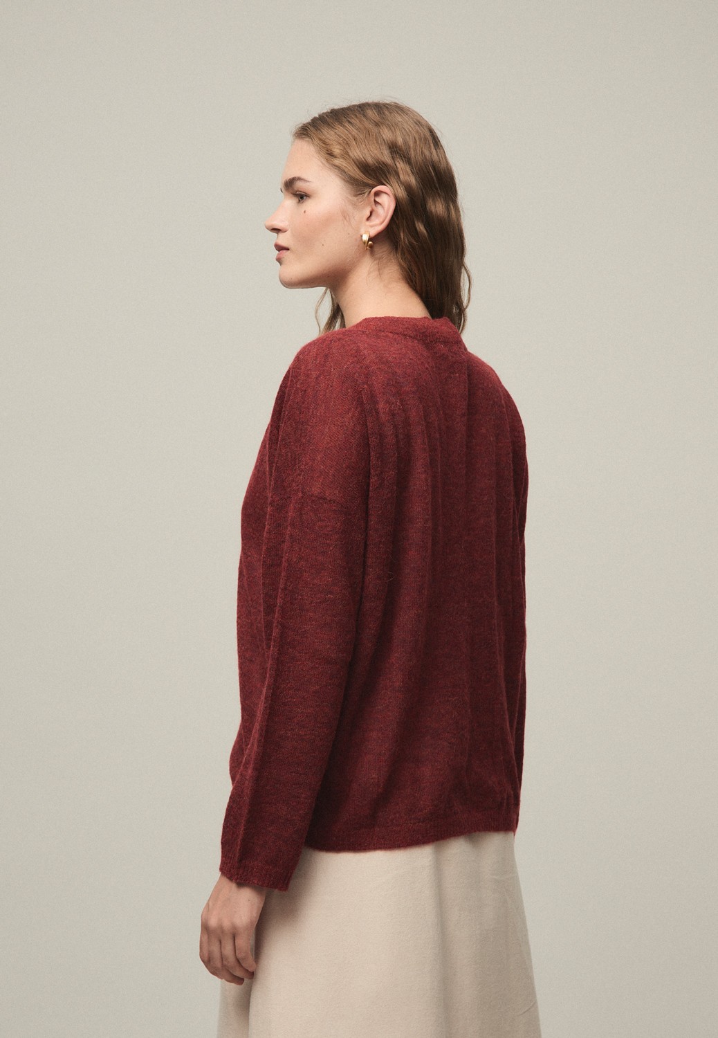 Jersey ETNA granate Mi and Co.