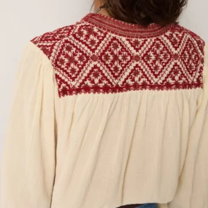 Blusa CHARLOTTE cruda Maison Hotel.