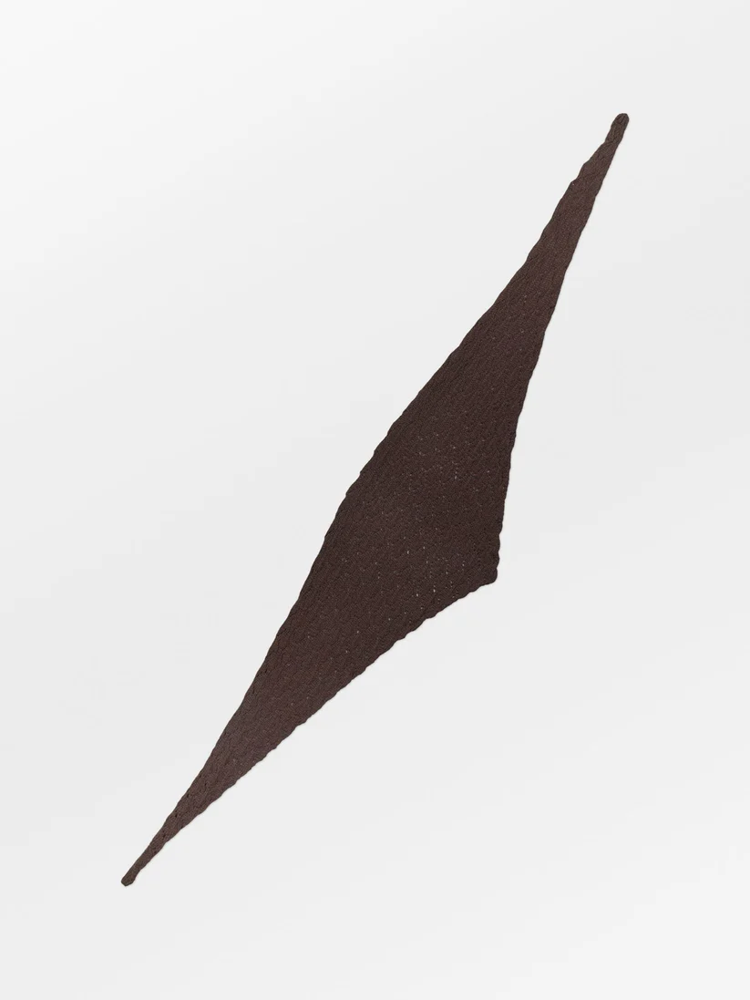 Bufanda WOONA OPALIA Marrón Beck Söndergaard.