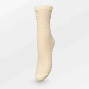 Calcetín MINA glitter beige Beck söndergaard.