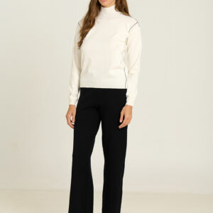 Pantalón recto de punto Sita Murt.