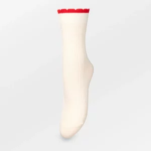 Calcetín SCALLOP crudo Beck söndergaard.