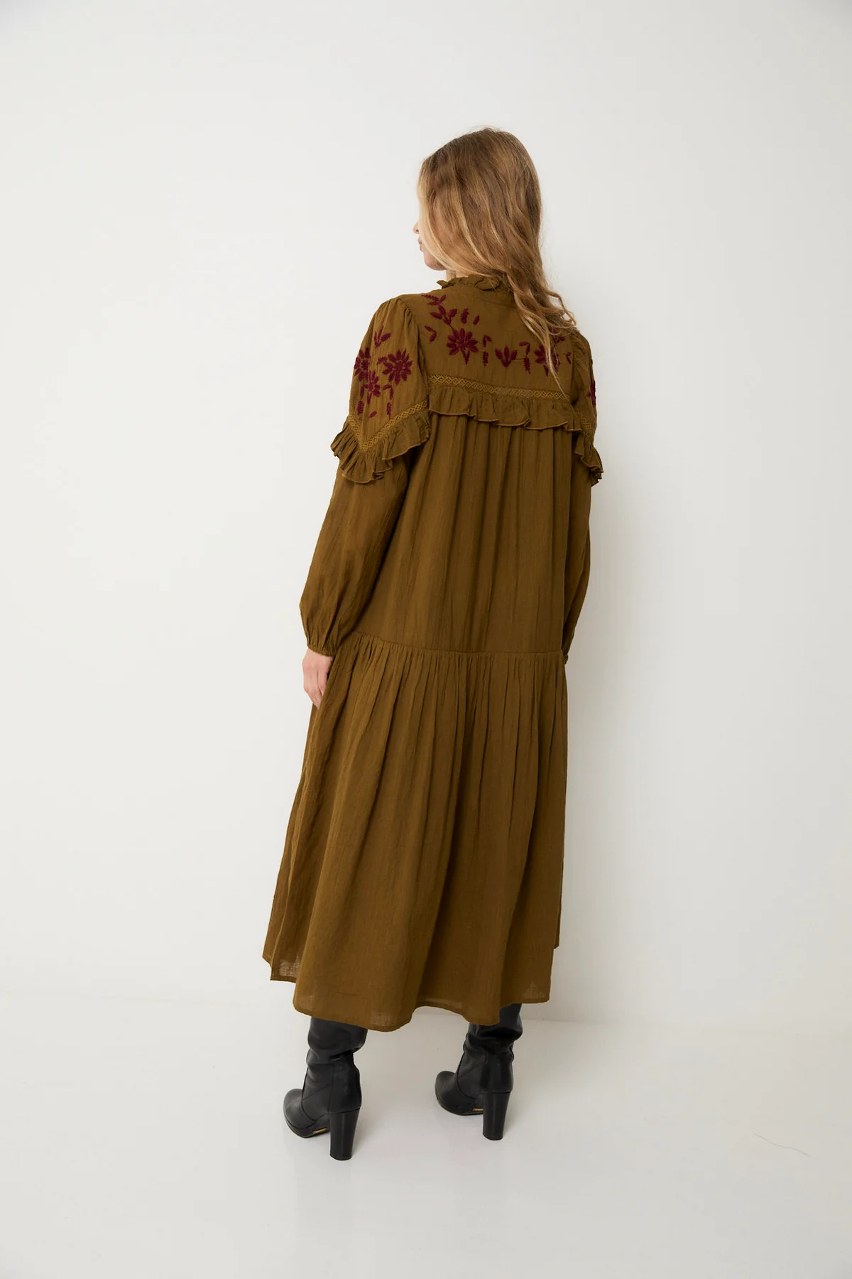 Vestido TRUJILLO kaki Sophie and Lucie.