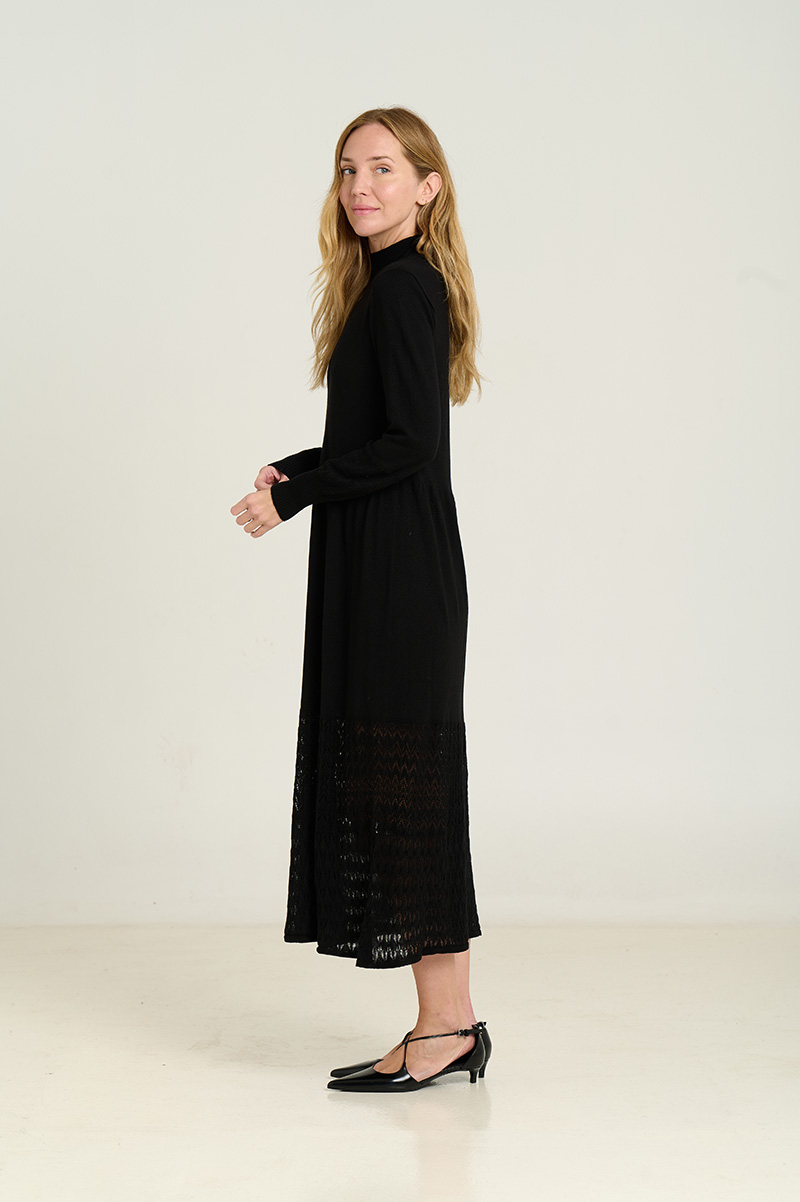 Vestido MIDI negro Sita Murt.