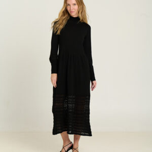 Vestido MIDI negro Sita Murt.