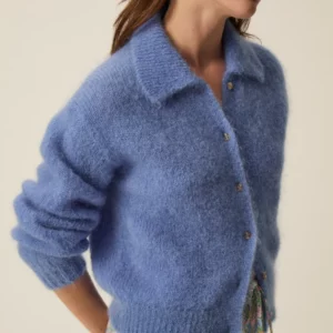 cardigan ALPOLO azul Des Petits Hauts.