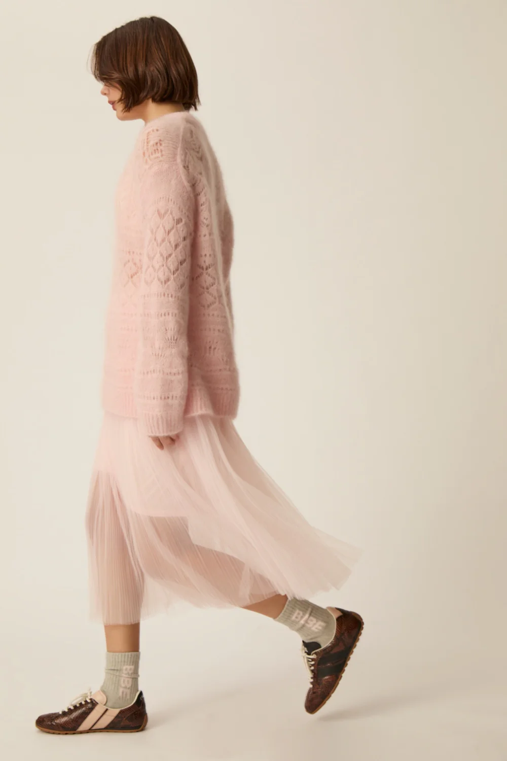 Jersey ALIETTE rosa Des Petits Hauts.