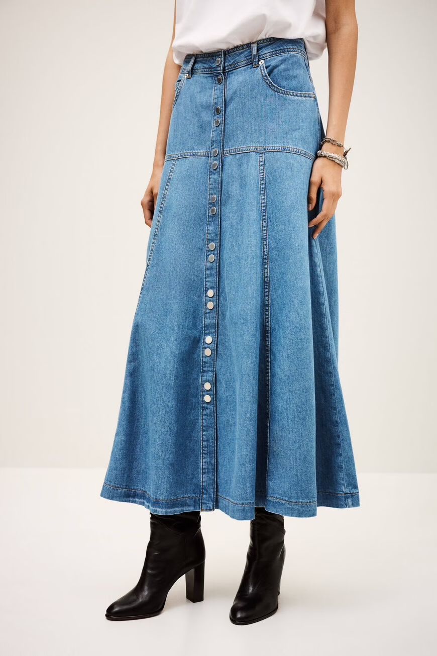 Falda LADIE azul BA&SH.