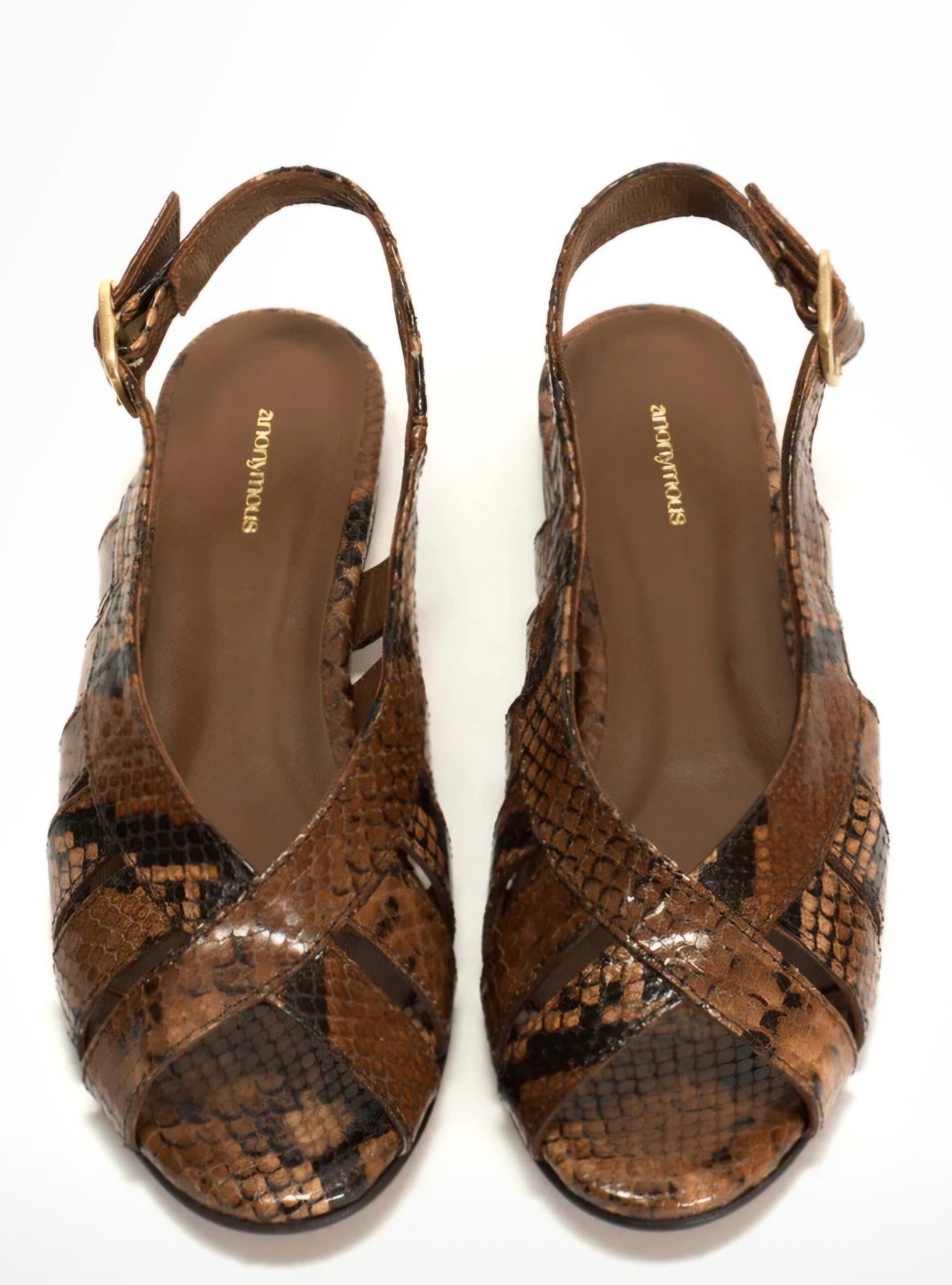 Sandalia SOPHIE serpiente Anonymous .