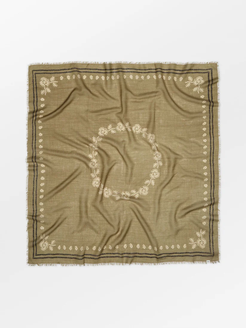 Pañuelo BLOOM SIW marrón Beck Söndergaard.