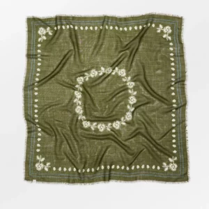 Pañuelo BLOOM SIW oliva Beck Söndergaard.