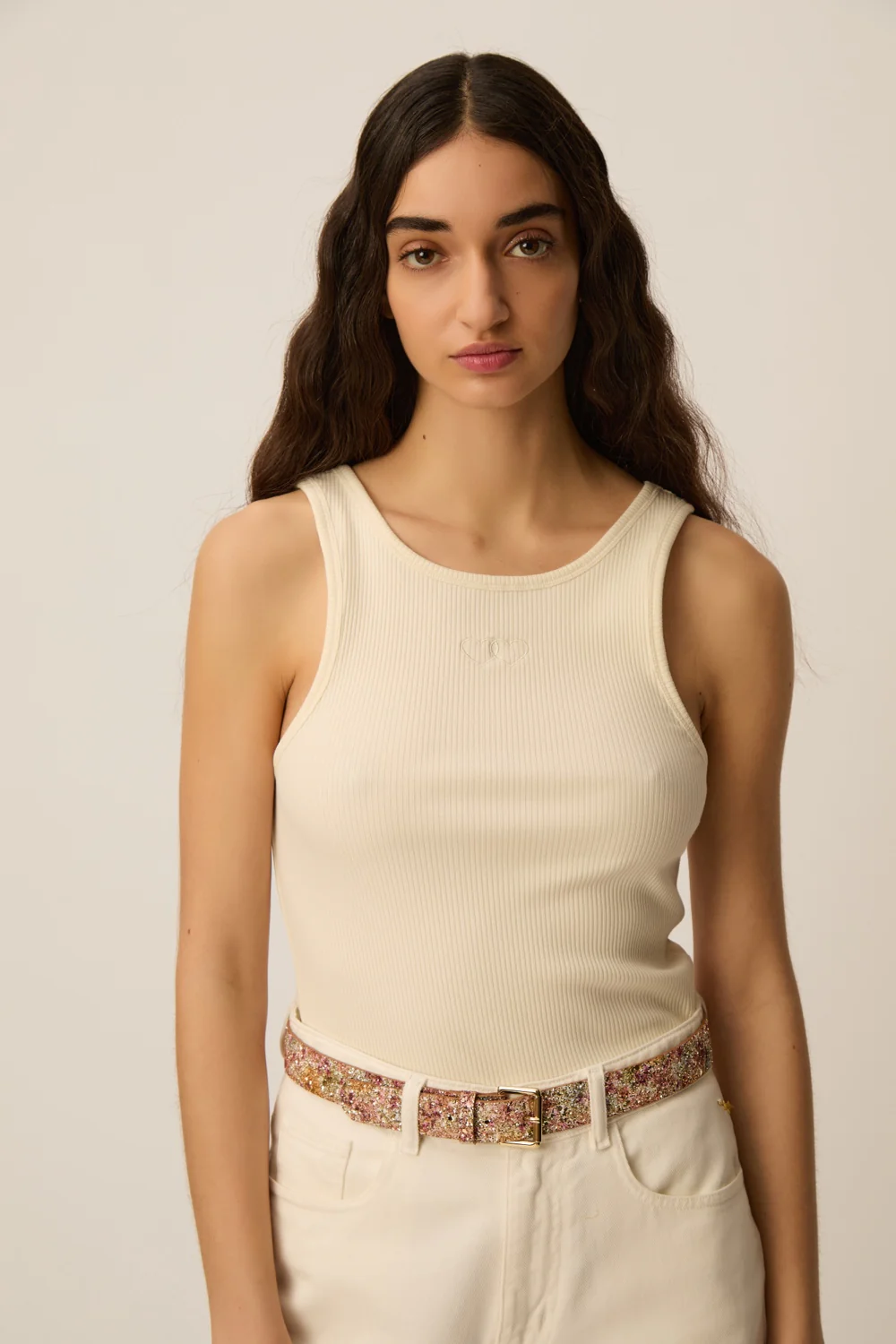 Cinturón OMALICE rosa Des Petits Hauts.