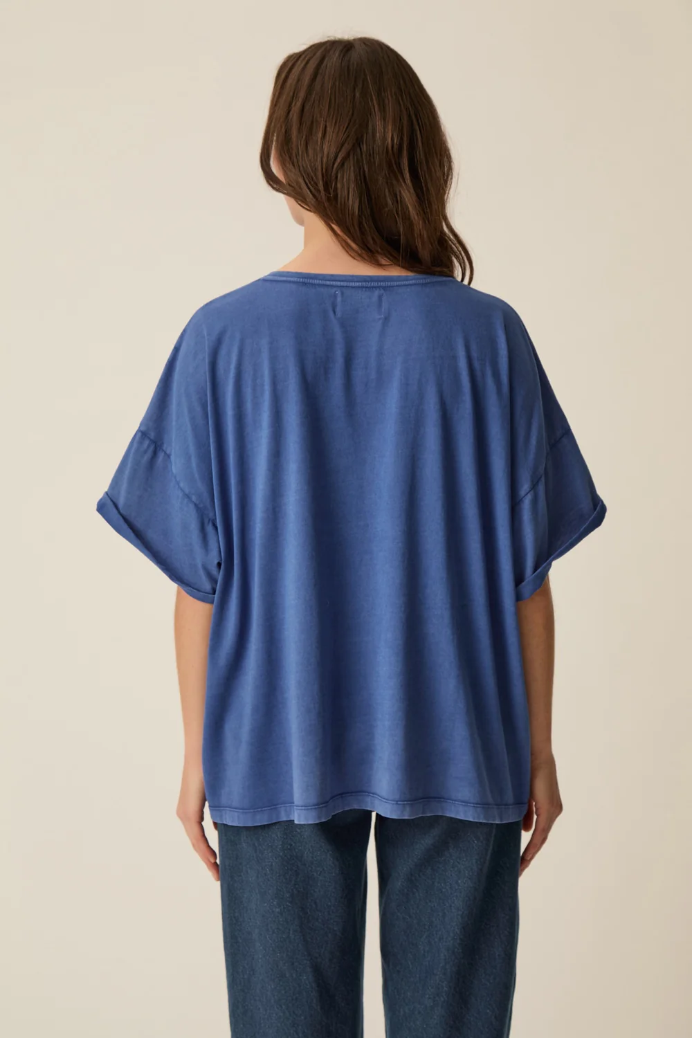 Camiseta HARICIA indigo Des Petits Hauts.