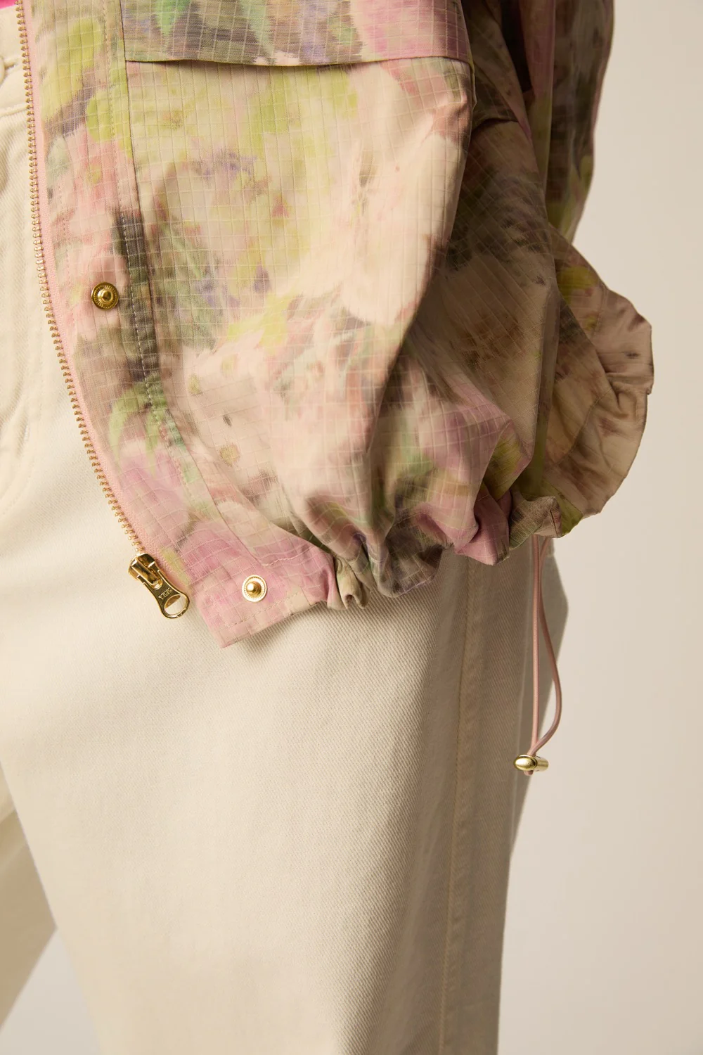 Parka YLANG flores Des Petits Hauts.