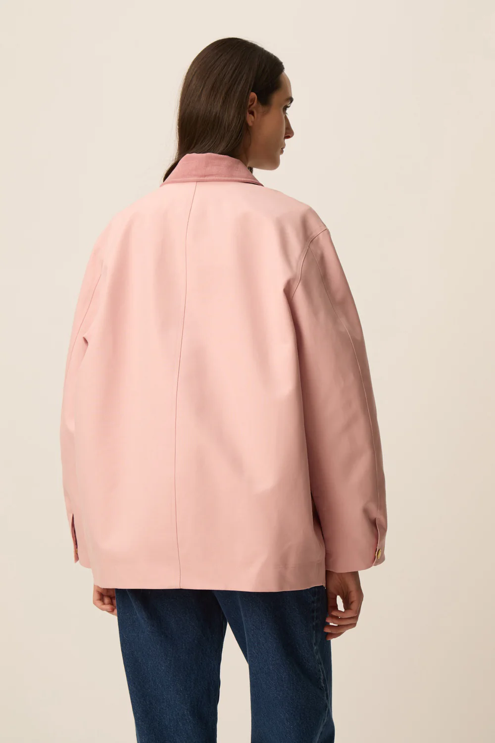 Chaqueta YPOLITE rosa Des Petits Hauts.