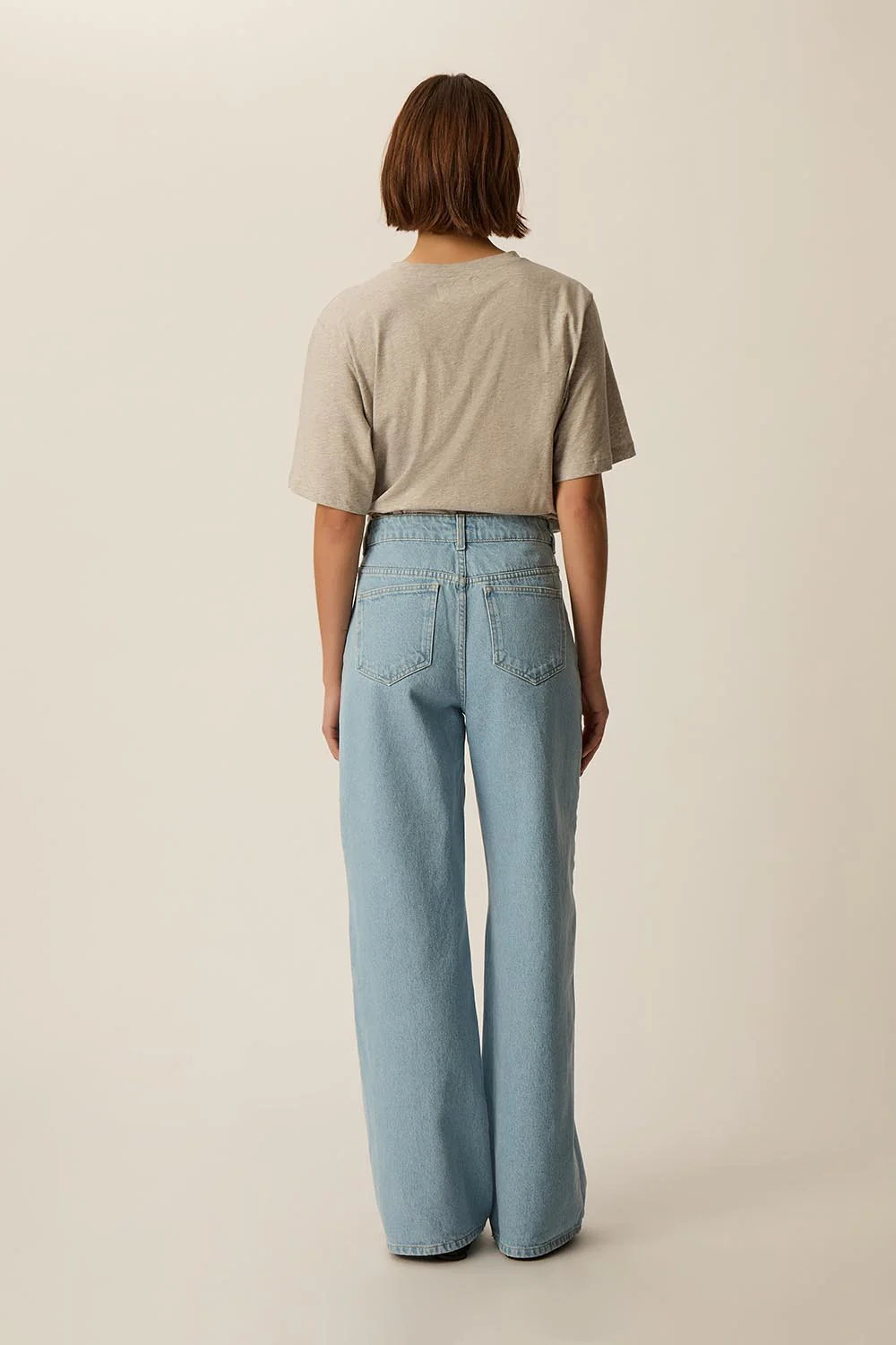 Jeans LOUELA azul Des Petits Haut.