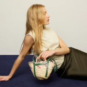 Basket pequeño verde Mercules.