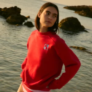 Sudadera ICON rojo Sophie and Lucie.