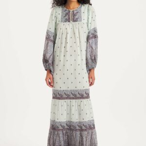 Vestido JHORI azul Antik Batik.