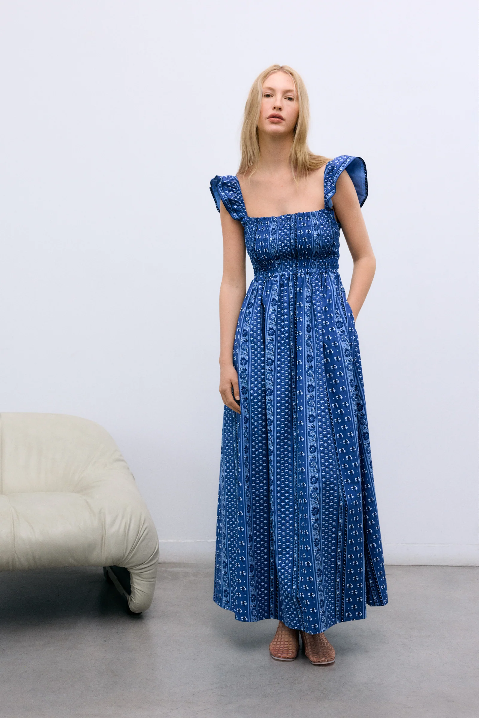 Vestido MARE azul The New Society.