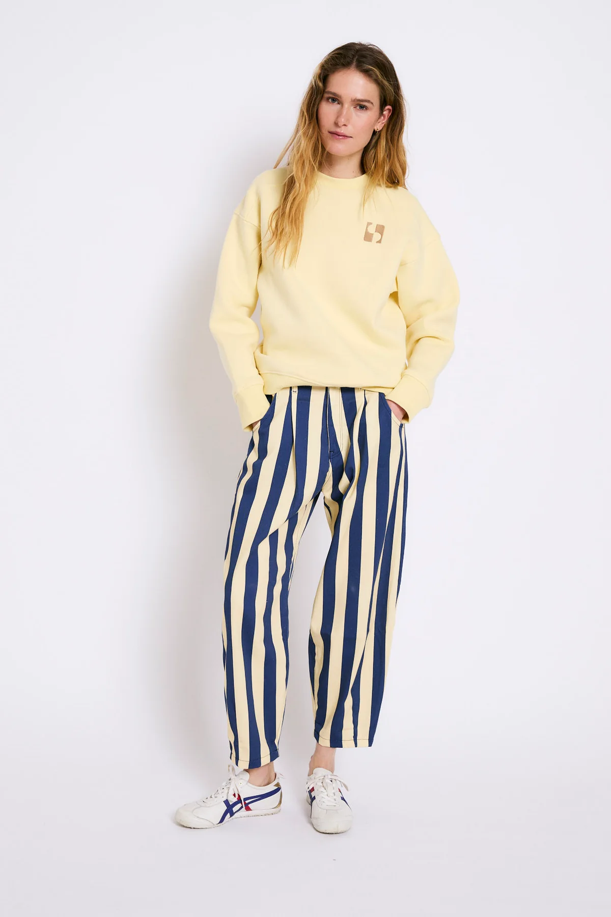 Sudadera ICON amarilla Sophie and Lucie.