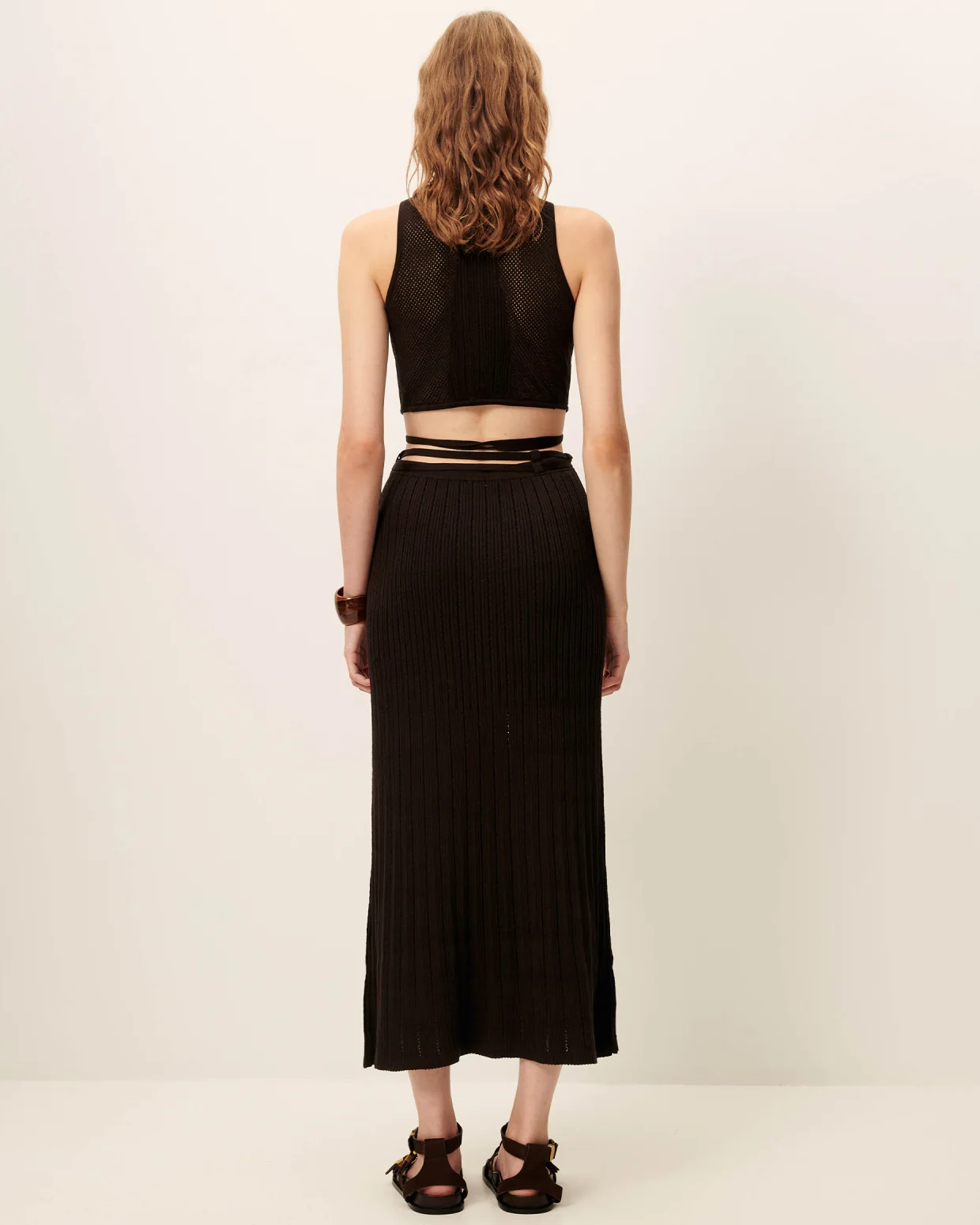 Falda ALYORA negra Sessún.