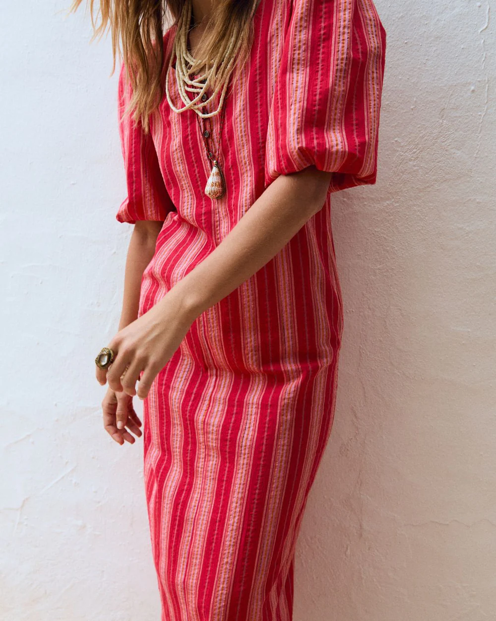 Vestido BARBARA RED TANGO Magnolya.