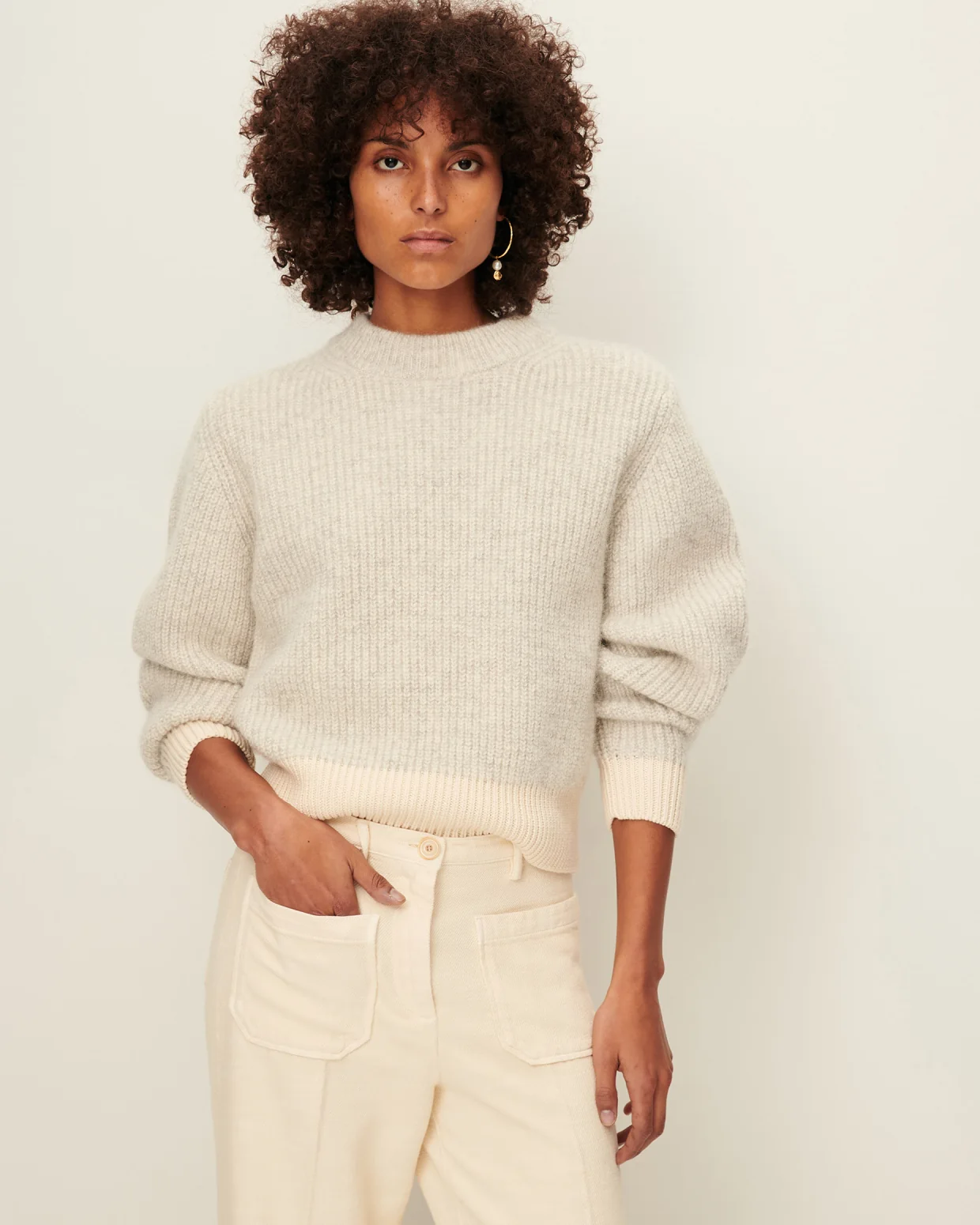 Pantalón HENDRICK crudo Sessùn.