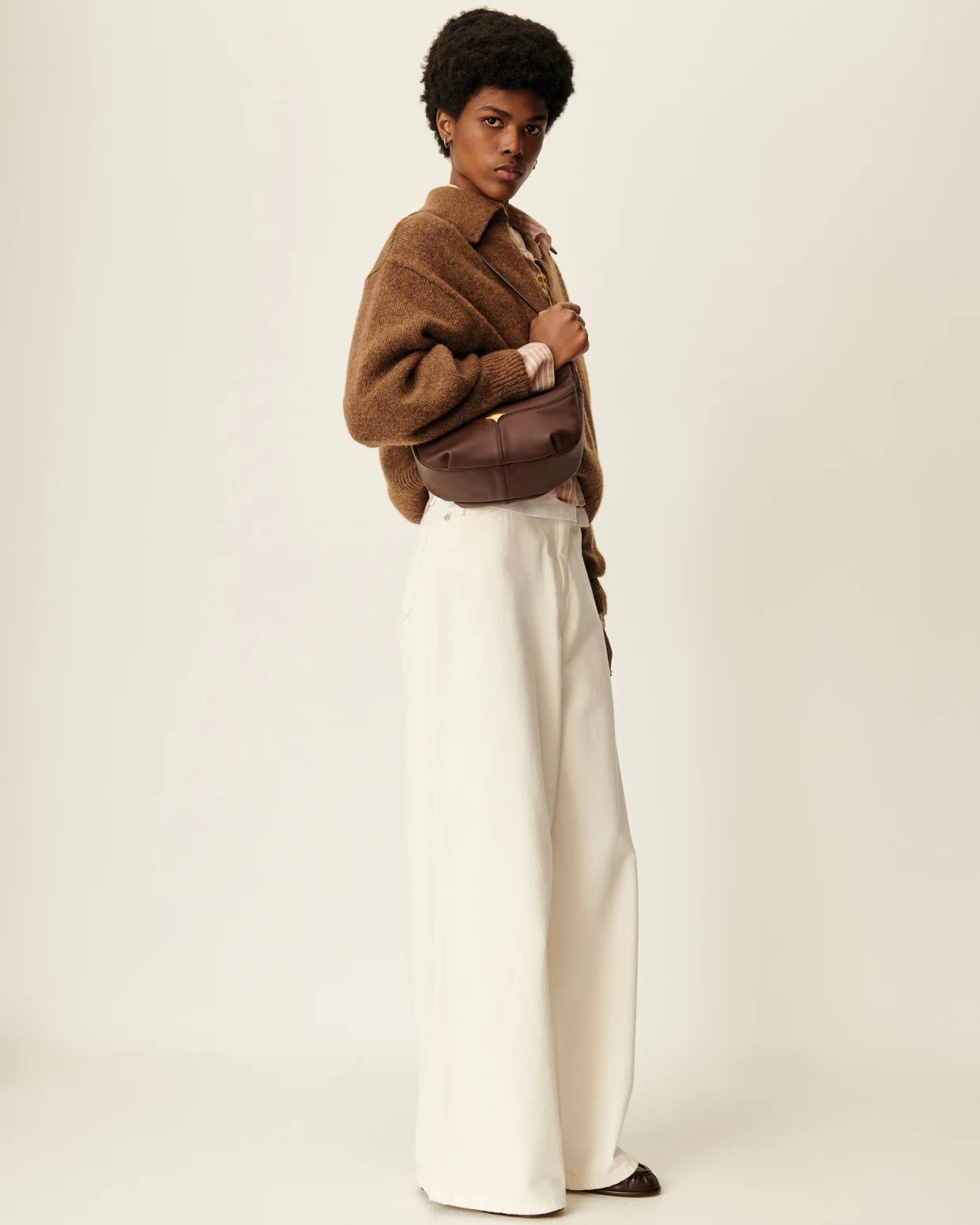 Pantalón vaquero DALT blanco Sessùn.