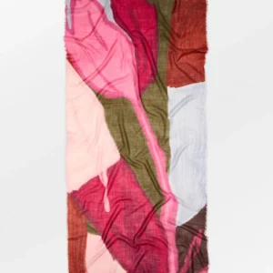 Pañuelo SCALIA estampado rosa Beck Sönder Gaard.