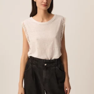 Camiseta HELENA crudo Des Petits Hauts.