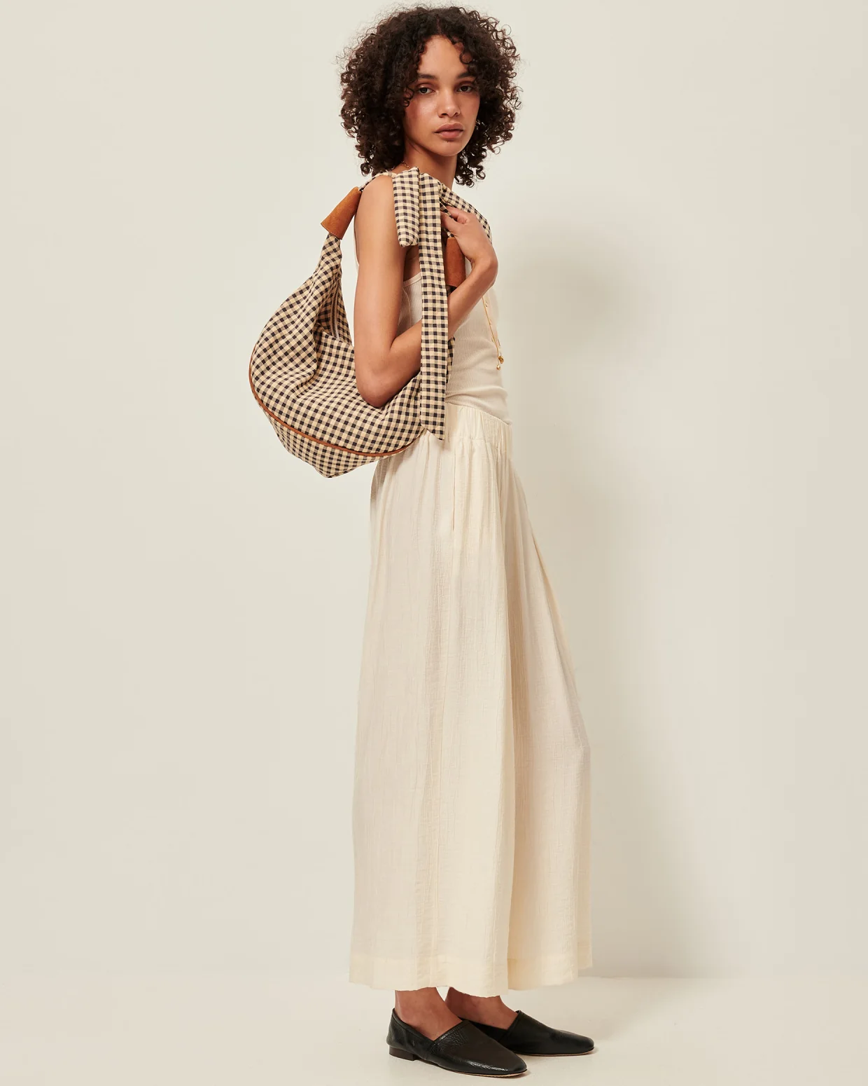 Pantalón ISLA MINIMA marfil Sessùn.