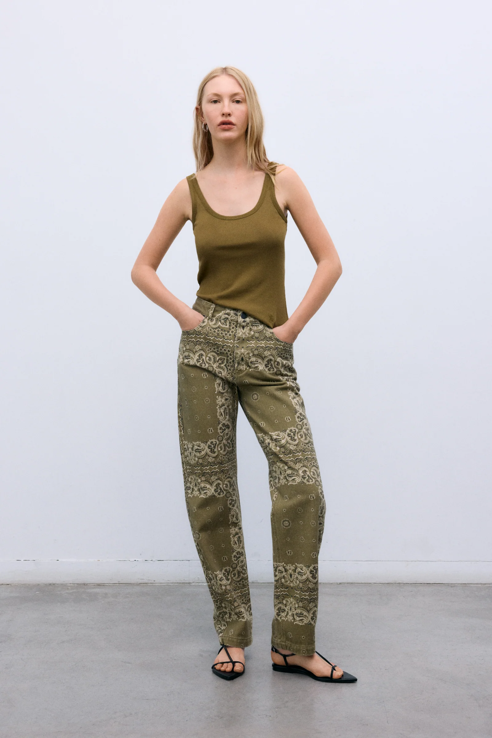 Pantalón WATERLILY bandana The New Society.