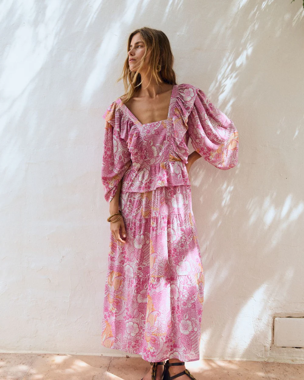 Vestido LIS rosa Magnolya.