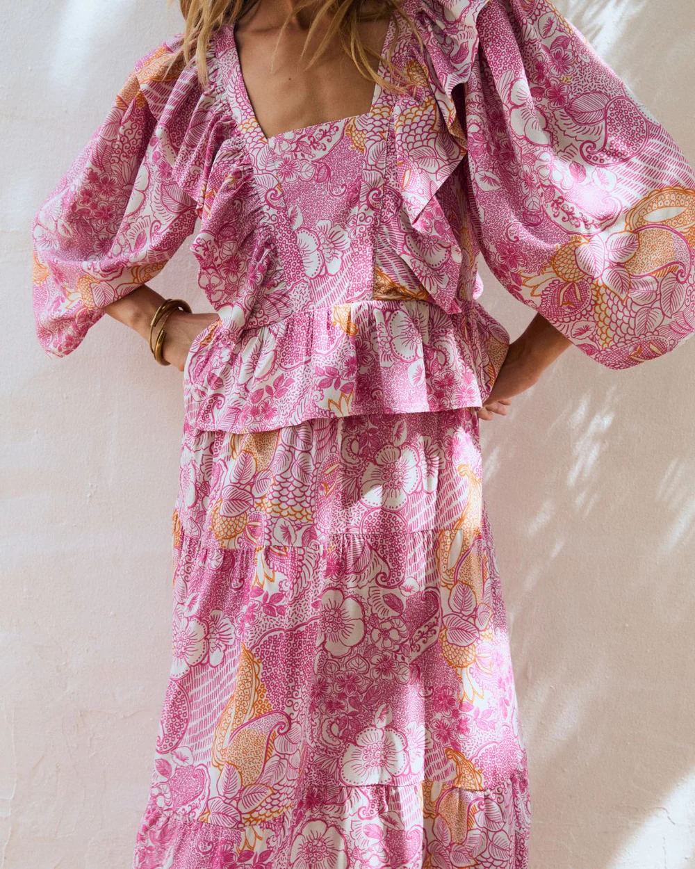 Vestido LIS rosa Magnolya.