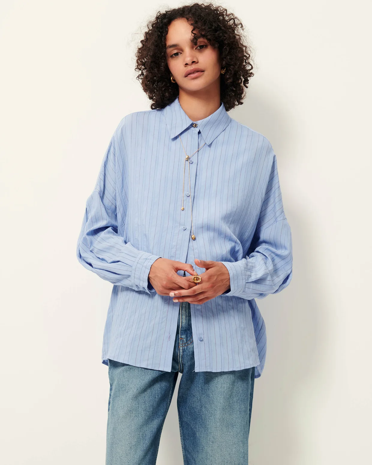 Camisa DAZIK azul Sessún.