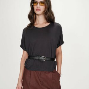 Camiseta PARMA carbón Grace & Mila.