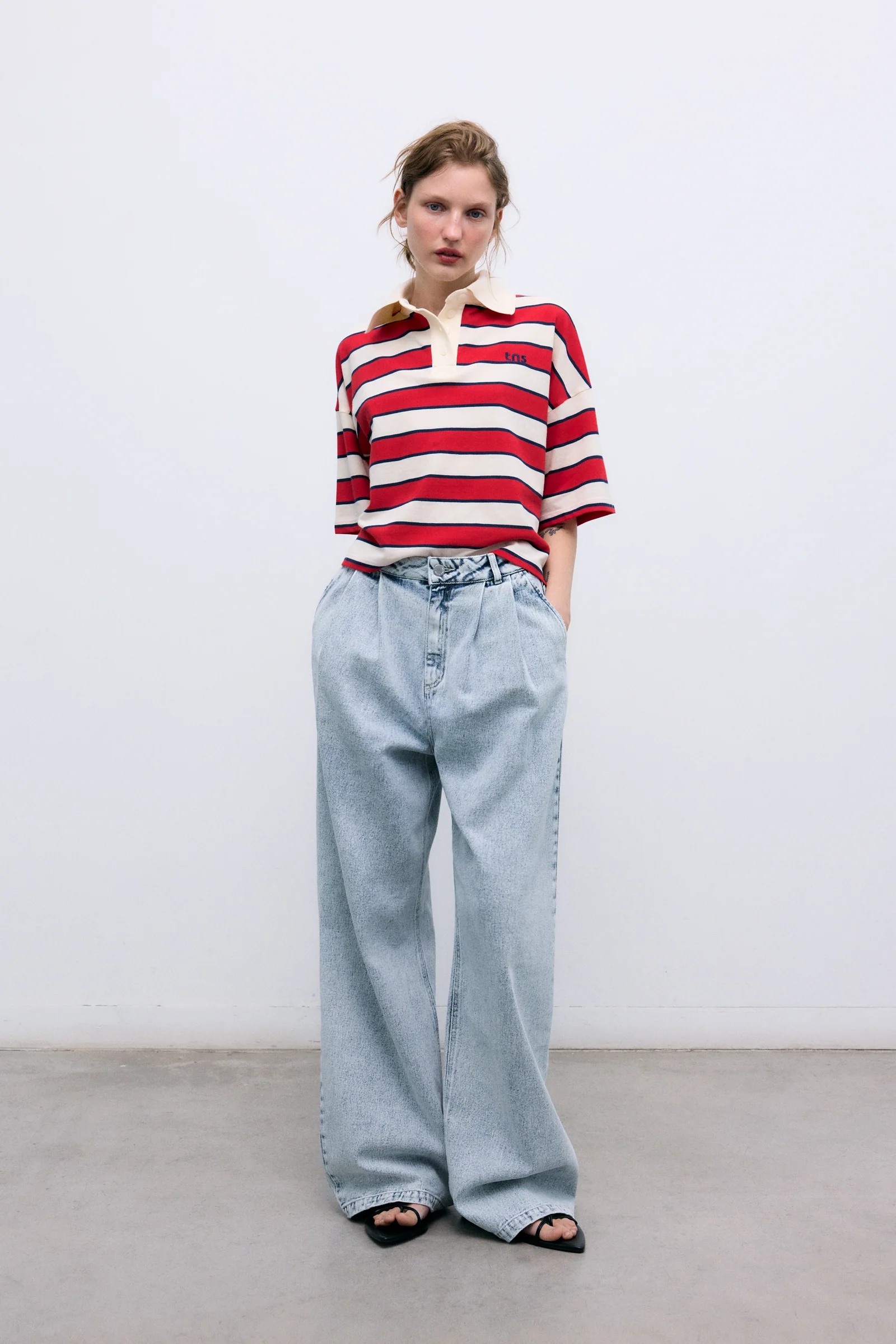 Polo ACACIA rayas The New Society.