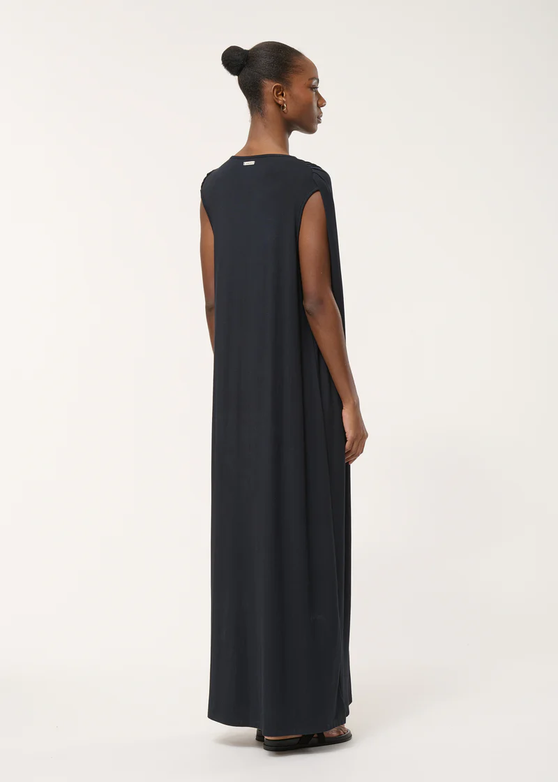 Vestido LIO negro HUMILITY.