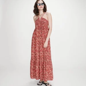 Vestido VENICIA estampado coral Grace & Mila.