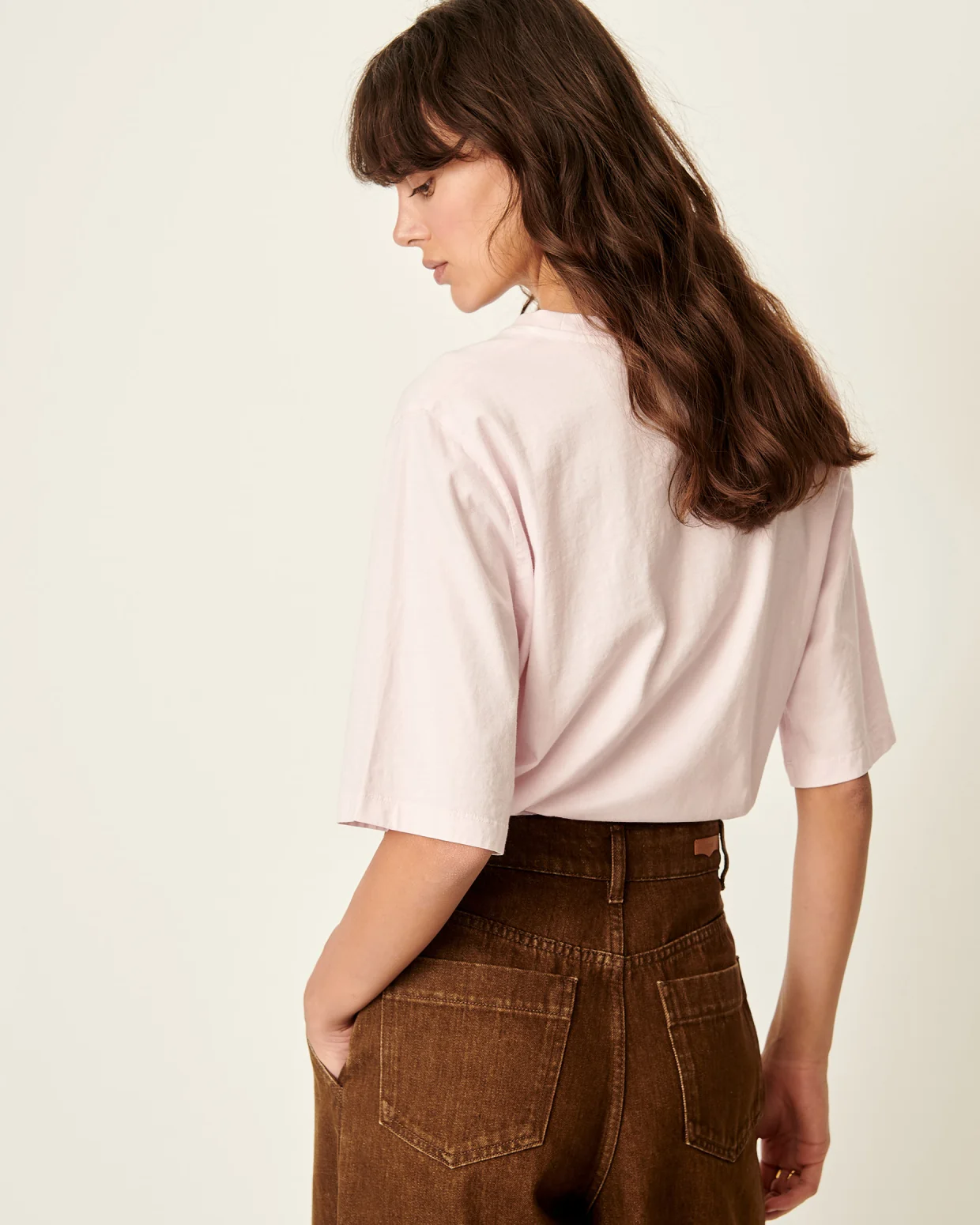 Camiseta SERGIO rosa Sessùn.