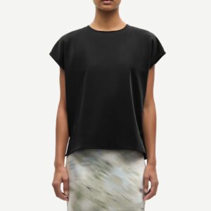 Camiseta SAHOY negra Samsoe.