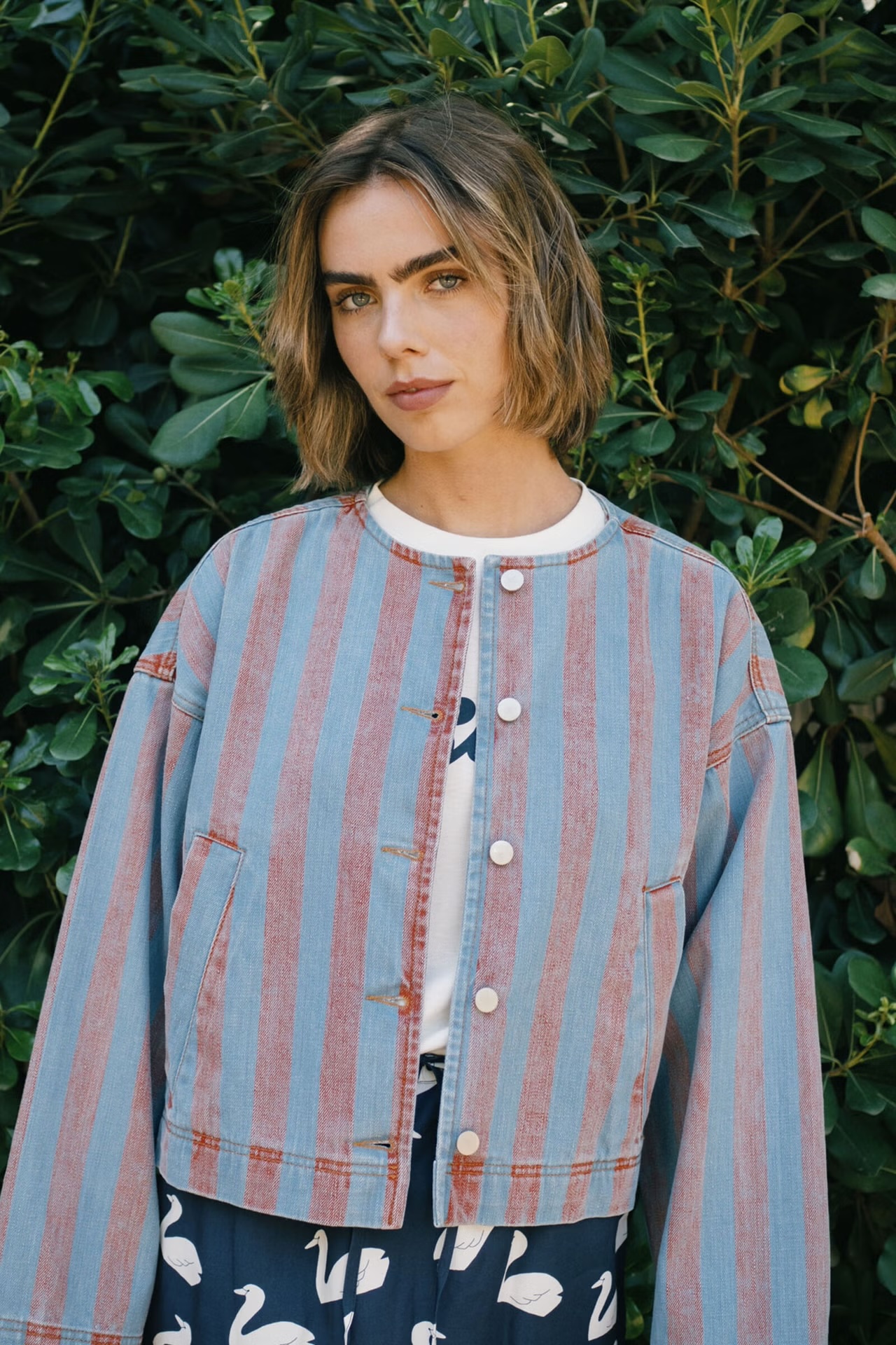 Chaqueta a rayas The Tiny Big Sister.