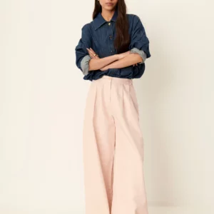 Pantalón TAMAYO rosa palo Sessùn.