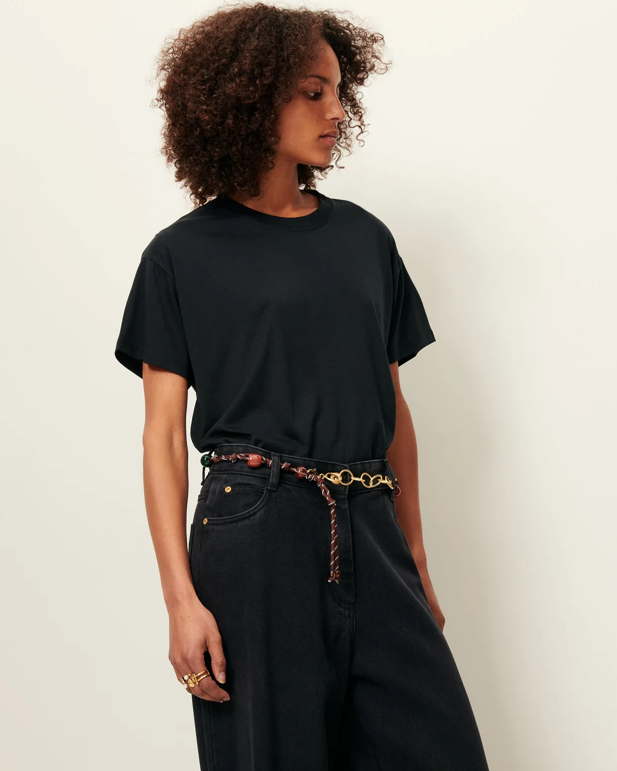 Camiseta TOO negro Sessùn.