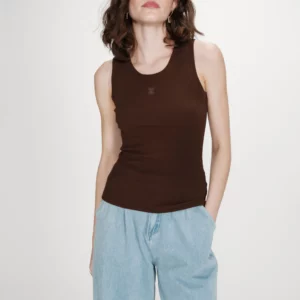 Top VALOU chocolate Grace & Mila.