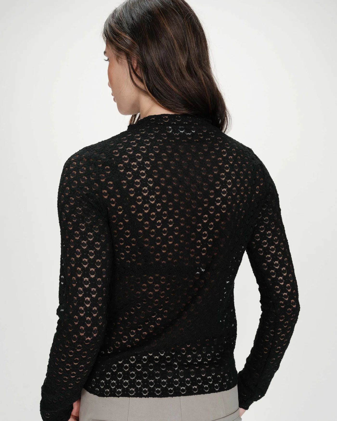 Top VALMY negro Grace & Mila.