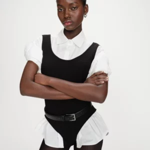 Body  VELMONDO punto negro Grace & Mila.