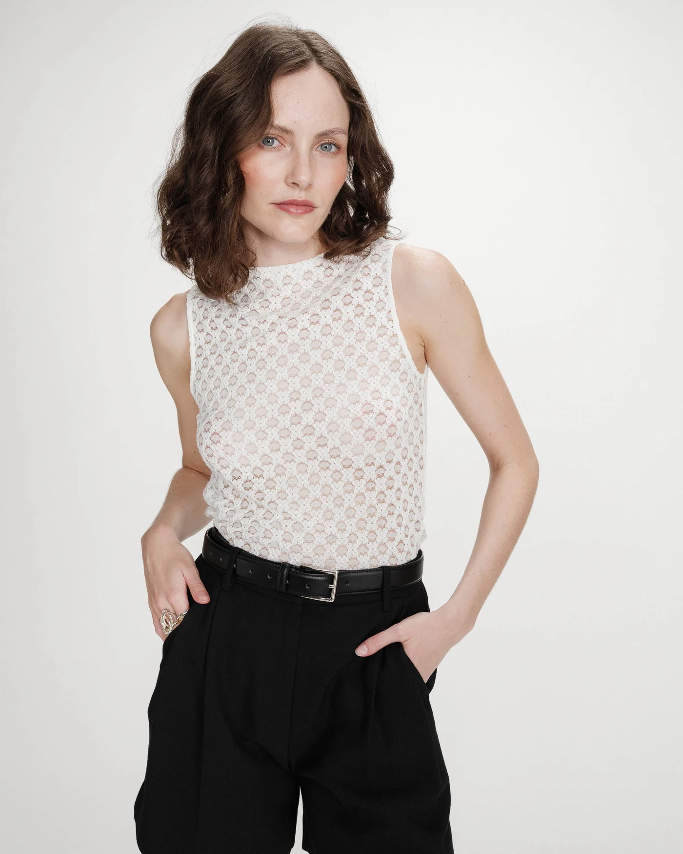 Top VINTIE marfil Grace & Mila.